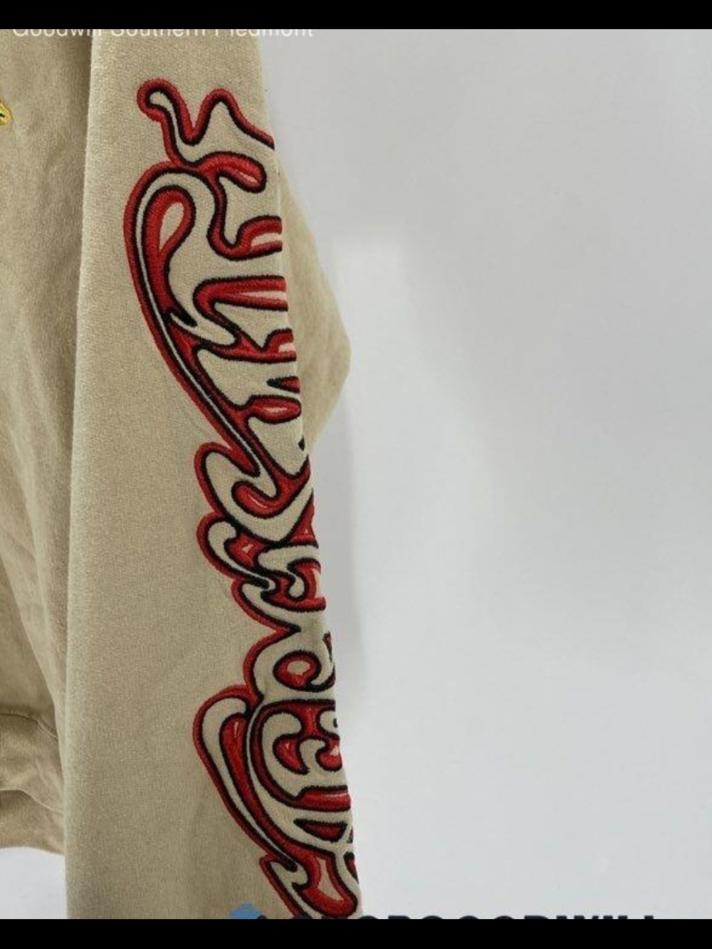 Aerosmith Sweet Emotion Summer 1975 Graphic Crewneck Sweatshirt Tan Size L - Picture 4 of 5